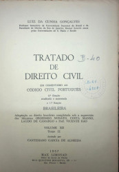 Capa de Tratado de direito civil volume 12 tomo 2 - Luiz da Cunha Gonçalves