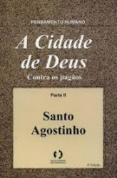 Capa de A cidade de Deus parte II - Santo Agostinho