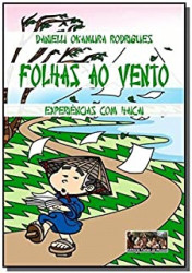 Capa de Folhas ao Vento - Danielli Okamura Rodrigues