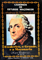 Capa de Frederico, o grande e a Maçonaria - Kurt Prober