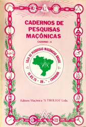 Capa de Cadernos de pesquisas maçônicas 06 - Loja de Pesquisas Maçônicas Brasil