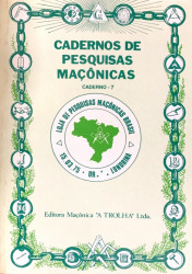 Capa de Cadernos de pesquisas maçônicas 07 - Loja de Pesquisas Maçônicas Brasil