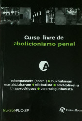 Capa de Curso livre de abolicionismo penal - Edson Passetti (Org.)