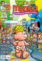 Capa de A roupa nova do rei - Mauricio de Sousa