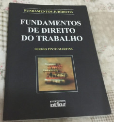 Capa de Fundamentos de Direito do Trabalho - 