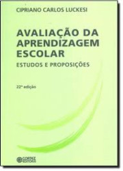 Capa de Avaliação da aprendizagem escolar - Cipriano Carlos Luckesi