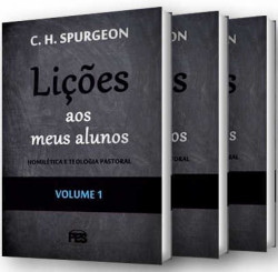 Capa de Lições Aos Meus Alunos Vol 1, 2 E 3 | - C. H. Spurgeon