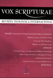 Capa de Revista Teológica - 