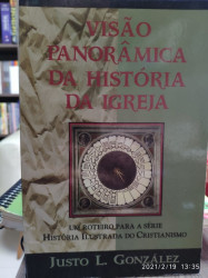 Capa de Visão Panorâmica da História da Igreja - Justo L. González