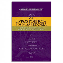 Capa de Os livros poéticos e os da sabedoria - Antônio Renato Gusso