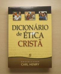 Capa de Dicionário de Ética Cristã - Carl Henry