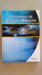 Capa de Dicionário de Estudos Bíblicos - Fr. Francisco de Jesus Maria Sarmento