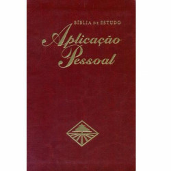 Capa de Biblia de estudo - 