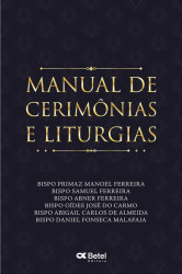 Capa de Manual de cerimônias e Liturgias - Bispo Primaz Manoel