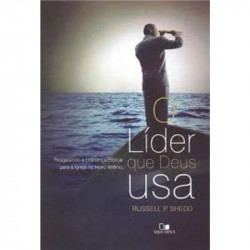 Capa de O líder que Deus usa - Russel Shedd