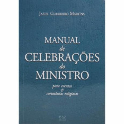 Capa de Manual de Celebrações do Ministro - Jaziel Guerreiro Martins