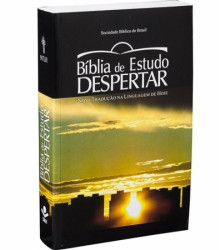 Capa de Bíblia de estudo despertar - Sociedade Bíblica do Brasil