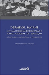 Capa de Sistema Nacional de Educação e Plano Nacional de Educação - Demerval Saviani