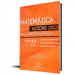 Capa de Matemática e raciocínio lógico para concursos públicos - Ana Cláudia Sokolonski Anton