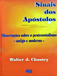 Capa de Sinais dos Apóstolos - Walter J. Chantry