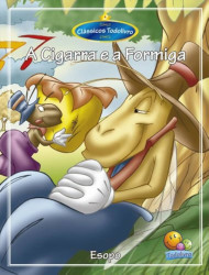 Capa de A cigarra e a formiga - Roberto Belli