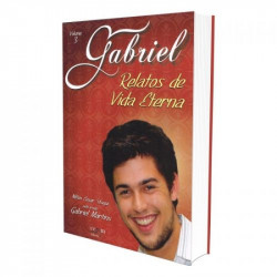 Capa de Gabriel Relatos de Vida Eterna - Nilton Cesar Stuqui ditado pelo irmão Gabriel Martins