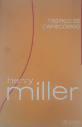 Capa de Trópicos de capricórnio - Henry Miller