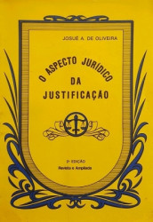Capa de O aspecto jurídico da justificação - Josué A. de Oliveira