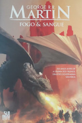 Capa de Fogo e sangue - George R. R. Martin
