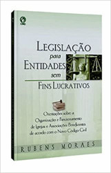 Capa de Legislação para Entidades sem Fins Lucrativos - Rubens Moraes