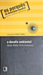 Capa de O desafio ambiental - Carlos Walter Porto-Gonçalves; Emir Sader (org.)