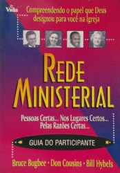Capa de Rede Ministerial - Guia do Participante - Bruce Bugbee, Don Cousins & Bill Hibels