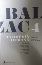 Capa de A comédia humana volume 4 - Honoré de Balzac