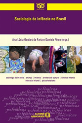Capa de Sociologia da infância no Brasil - Ana Lúcia Goulart de Faria; Daniela Finco