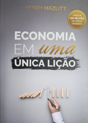 Capa de Economia em uma única lição - Henry Hazlitt