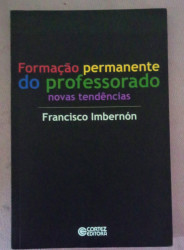 Capa de Formação permanente do professorado - Francisco Imbernón