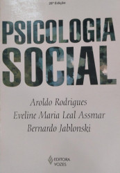 Capa de Psicologia social - Aroldo Rodrigues; Eveline Maria Leal Assmar; Bernardo Jablonski