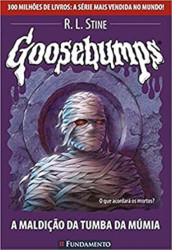 Capa de A maldição da tumba da múmia - R. L. Stine