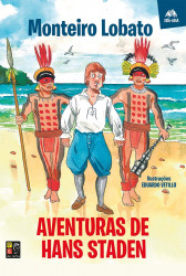 Capa de Aventuras de Hans Staden - Monteiro Lobato