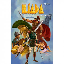 Capa de Ilíada em quadrinhos - Homero