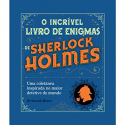 Capa de O incrível livro de enigmas de Sherlock Holmes - Gareth Moore