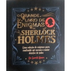 Capa de O grande livro de enigmas de Sherlock Holmes - Gareth Moore