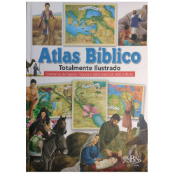 Capa de Atlas bíblico totalmente ilustrado - Ruth Marschalek
