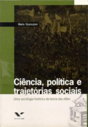 Capa de Ciência política e trajetórias sociais - Mário Grynszpan