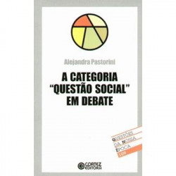 Capa de A categoria questão social em debate - Alejandra Pastorini