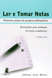 Capa de Ler e tomar notas - Johnny José Mafra