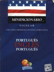 Capa de Minidicionário escolar português-inglês-português - Alfredo Scottini