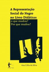 Capa de A representação social do negro no livro didático - Ana Célia da Silva