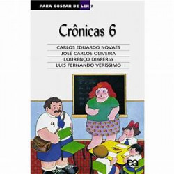 Capa de Crônicas 6 - Carlos Eduardo Novaes