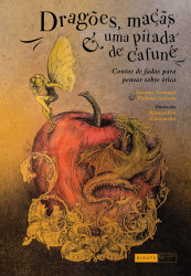 Capa de Dragões, maçãs e uma pitada de cafuné - Helena Gomes; Susana Ventura